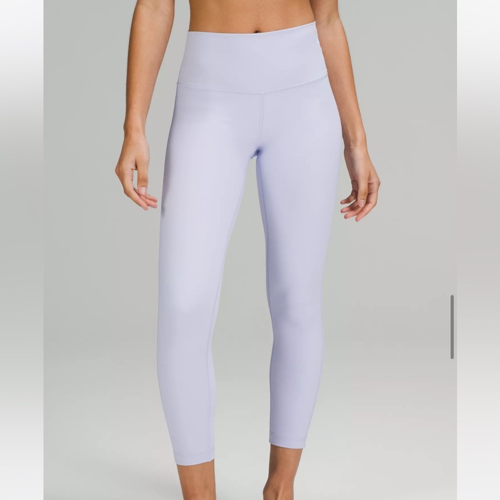 Pastel Blue Wunder Under High-Rise Tight 25"